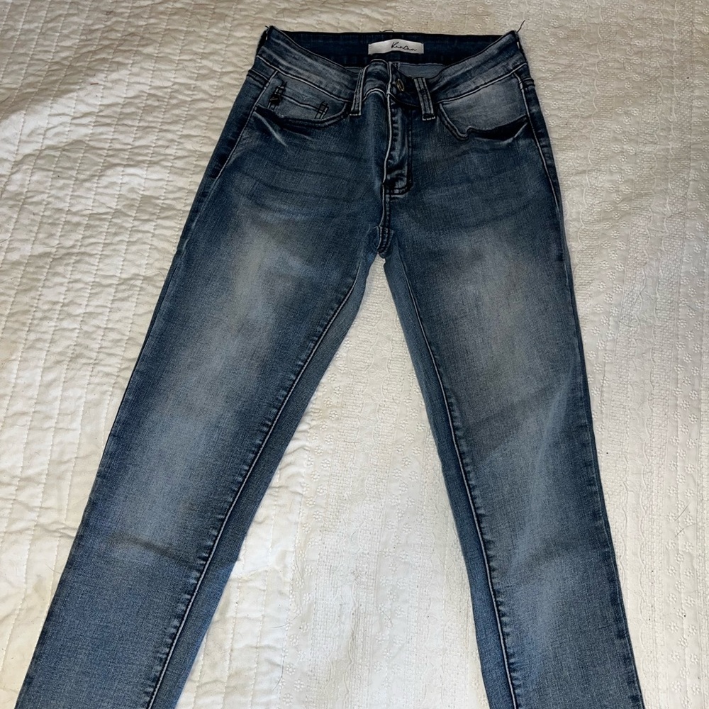 Kancan solid colored skinny jeans